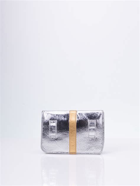 Buy A Big Indian Story Pam Belt Bag - Silver Online