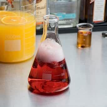 SHAKTI Conical Flask, Erlenmeyer, Narrow Neck, 100 ml, 250 ml & 500 ml ...