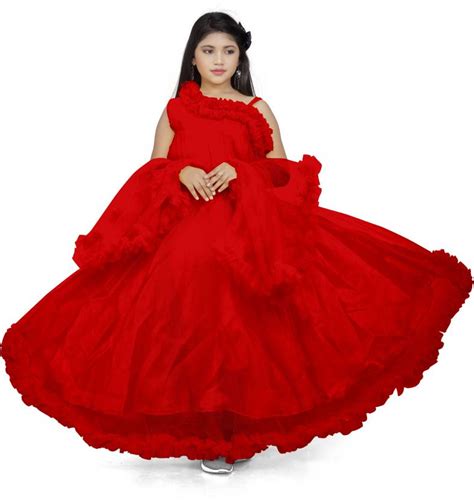 RUBI FAB Indi Girls Maxi/Full Length Party Dress Price in India - Buy ...