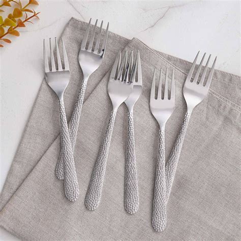 Buy Glister Elke Set of 6 Stainless Steel Baby Fork from Home Centre at ...