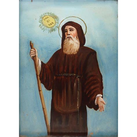 At Auction: Saint Francis of Paola, Late 19th century