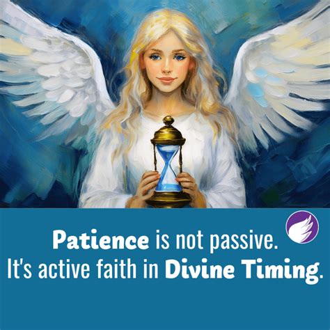 Patience is Not Passive. It's Active Faith in Divine Timing | Letter ...
