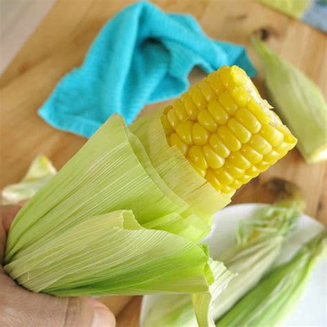 Microwave Corn on the Cob in Husk | Recipe Cart