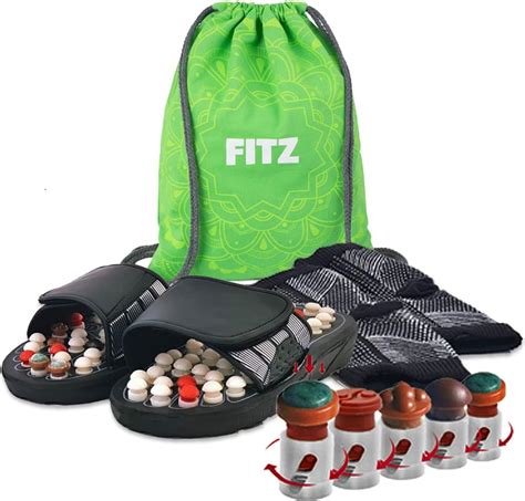FITZBETTER Reflexology Massage Slippers: Acupressure India | Ubuy
