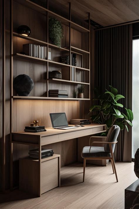 49 Stunning Japandi Home Office Inspirations: Blending Minimalism and Elegance in Your Workspace ...