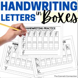 Image result for Box Writing Alphabet