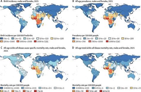 Global, regional, and national prevalence and mortality burden of sickle cell disease, 2000–2021 ... - rate of occurrence crossword