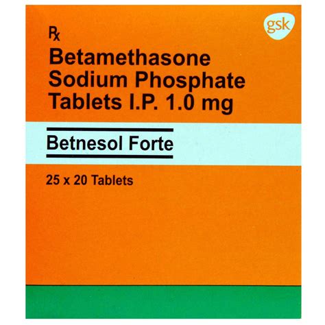 Betnesol Forte Tablet | Uses, Side Effects, Price | Apollo Pharmacy