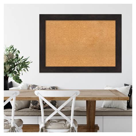 Amanti Art Furniture Espresso Frame 41.62-in W x 29.62-in H Landscape ...