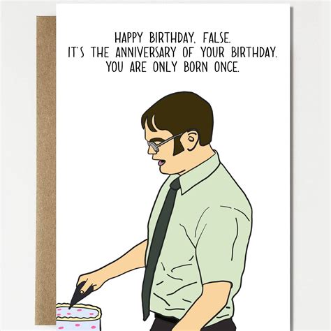 Funny Happy Birthday Card