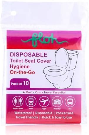 Floh Disposable Toilet Seat Covers | No Direct Contact with Unhygienic ...