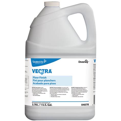 Diversey Vectra Floor Finish - 04078 - 1 Gallon