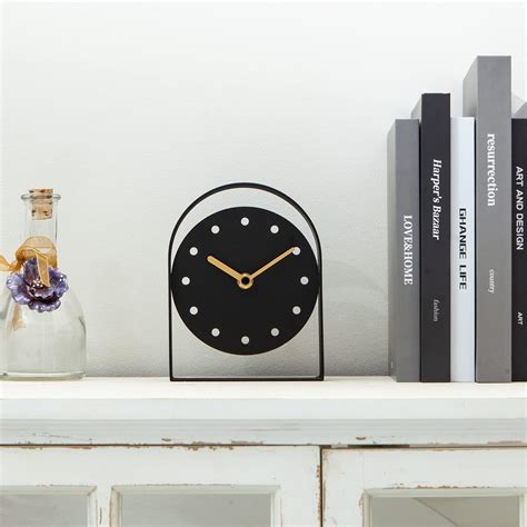 SOFFEE DESIGN One-Piece Tabletop Clock Arched Frame India | Ubuy