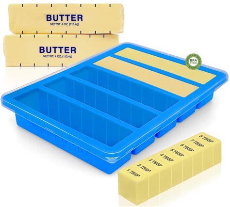 GDDGCUO Butter Mold Review: Non-Stick Silicone Tray for Easy Butter ...