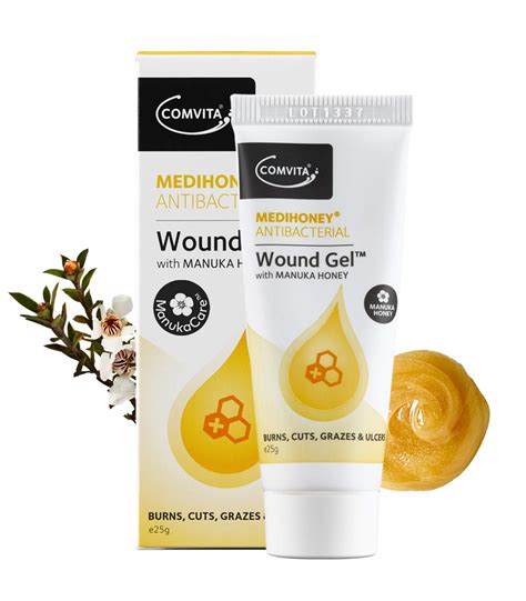 Comvita Medihoney Antibacterial Wound Gel with Manuka Honey (for Burns ...