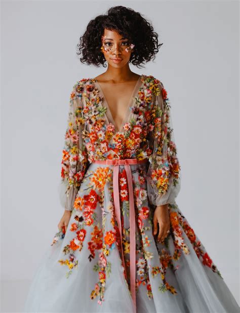 Best Floral Dress For Wedding at Gemma Adcock blog