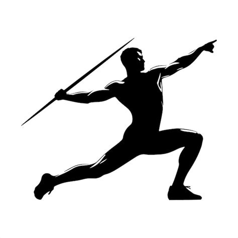 A silhouette of a man with a sword and the words silhouette | Premium ...