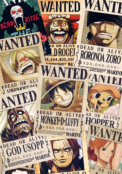 One Piece Wanted Poster - Nowstalgia