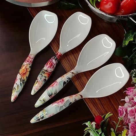 Buy Vemlons Serving Spoon Long Handled Serving Spoon, Table Ware,Set of ...