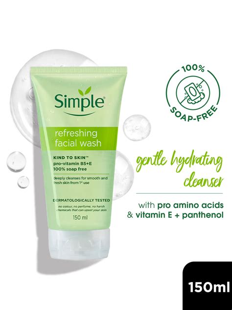 Refreshing Face Wash 150ml | Simple Skincare