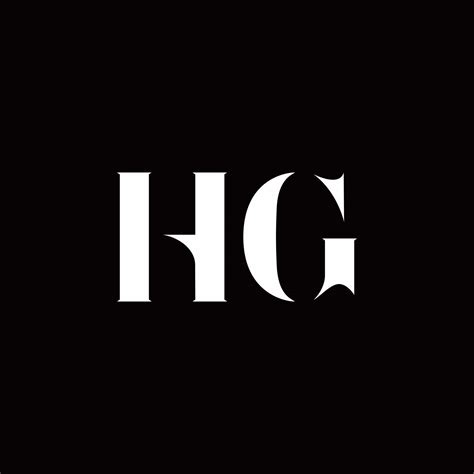 HG Logo Letter Initial Logo Designs Template 2767629 Vector Art at Vecteezy