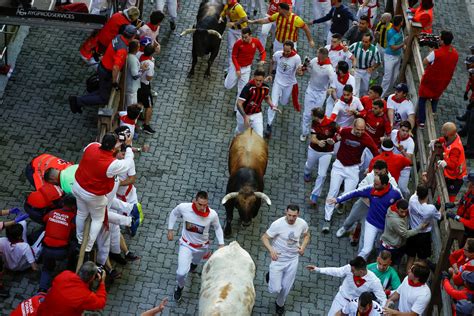 Pamplona39s Famed San Fermin Running Of The Bulls Festival