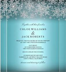 Winter Wedding Invitation Templates by 14 Winter Wedding Invitation Templates Sle Exle Winter Wedding Invitation Templates
