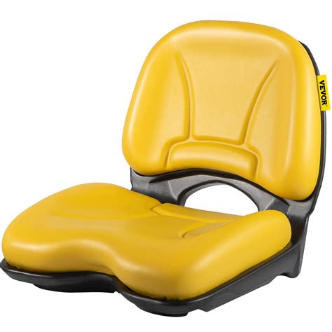 Buy VEVOR Universal Tractor Seat, Industrial High Back, Waterproof PVC ...