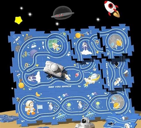 Buy Halo Nation® Make Yout Track Train Play Set Montessori Toy, Brain ...