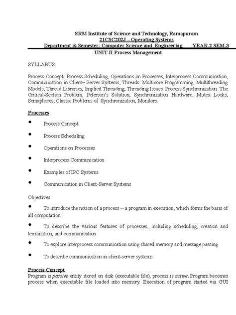 UNIT-2 - 21RREGEGSTRHTTR - SRM Institute of Science and Technology ...