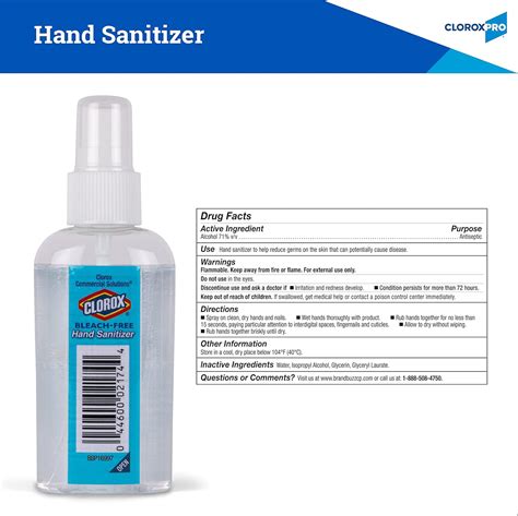 CLOROX Commercial Solutions Liquid Hand Sanitizing India | Ubuy