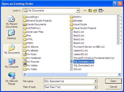 Open File Dialog Box Access 的图像结果
