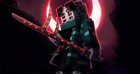 Image result for Demon Slayer Minecraft