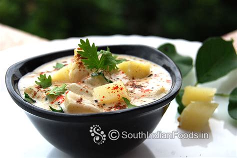 Aloo raita with tadka | Potato raita | Urulai kizhangu thayir pachadi ...