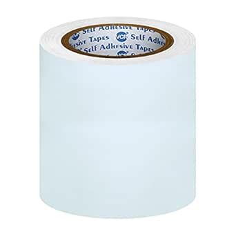 VCR White Duct Tape - 45 Meters in Length 144mm / 6" Width - 1 Roll Per ...