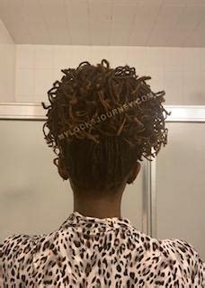 Loc Updo Tutorial 的图像结果