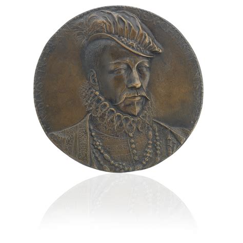 Bonhams : A bronze medallion of Charles IX of France Modelled by ...