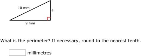 IXL - Pythagoras' theorem: find the perimeter (Class VIII maths practice)