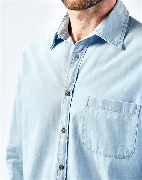 Chambray Shirt - Light Blue