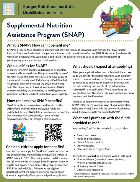 Supplemental Nutrition Assistance Program Card