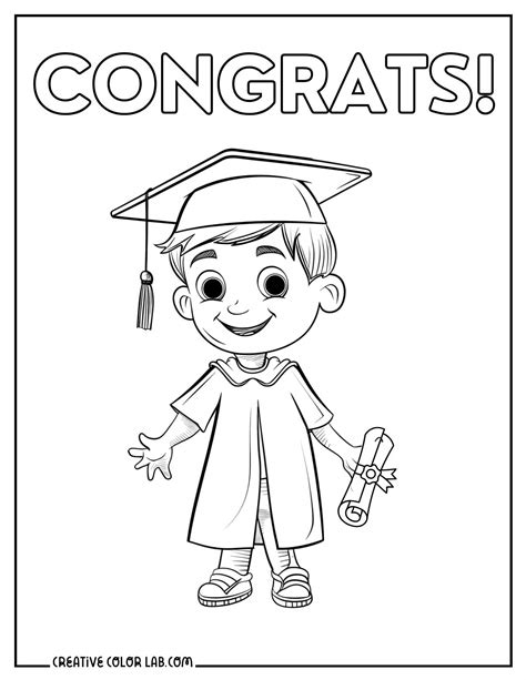 Graduation Day Coloring Pages [2025]