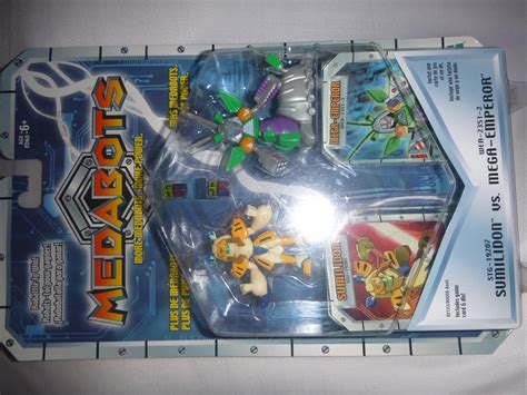 Buy Medabots Sumilidon vs Mega-Emperor Figures with Game Card & Die ...