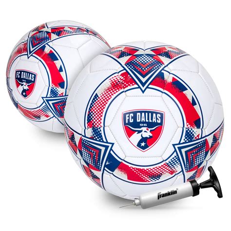 Franklin Sports MLS FC Dallas Soccer Ball - Official Size 5 Soccer Ball ...