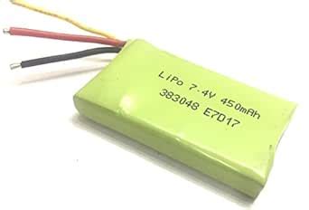 Invento 7.4V 450 Mah 2S Lipo Battery for Drones Quadcopter Blade Rc ...