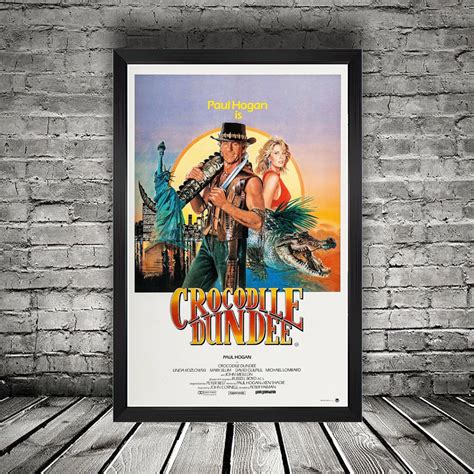 Poster Crocodile Dundee (1986) Movie Poster s | Paul Hogan | Linda ...