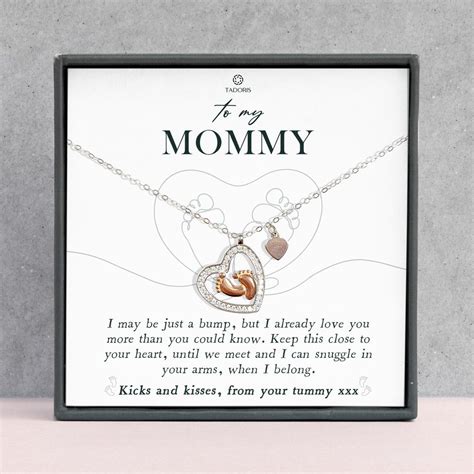 First Time Mom Gift, to My Mommy Gift Jewelry, Gift for New Mom ...