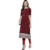Buy ALC Creation Women's Crepe Straight Kurta (ALC2070_Black_Small) at ...