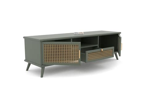 Buy Nebula TV Unit (Dark Green) Online in India | UrbanWood