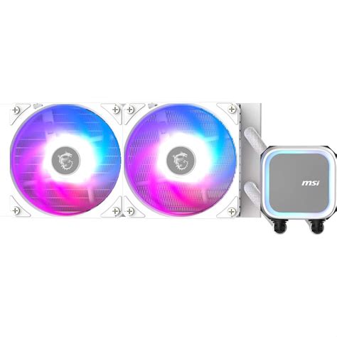 MSI MAG CORELIQUID A13 240 White AIO CPU Liquid Cooler - Full CPU ...