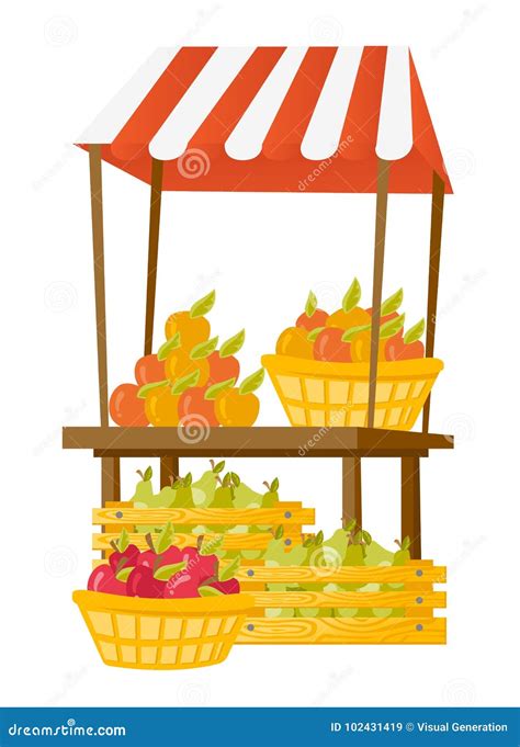 Fruit Store Cartoon 的图像结果